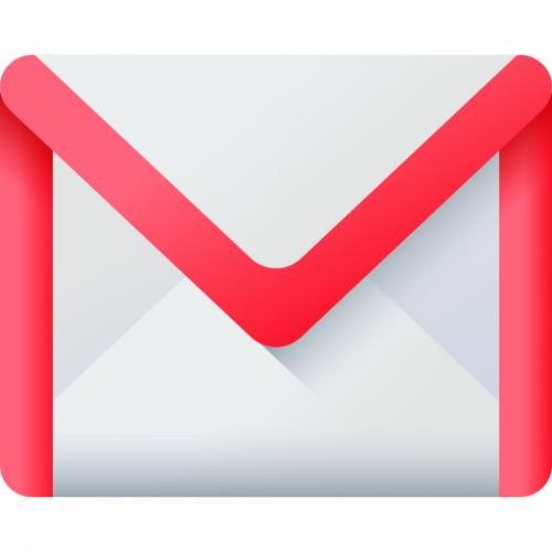 gmail logo in 3d style brand icon